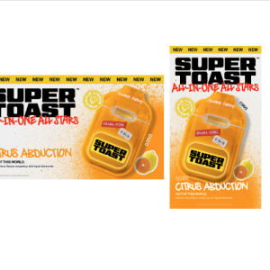 Super Toast - Citrus Abduction AIO dynamic and static digital posters
